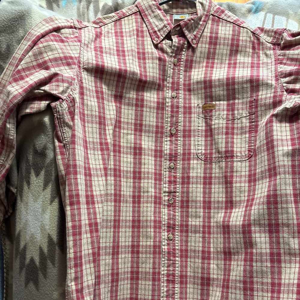 Carhartt Rugged Plaid Rigby Work Shirt